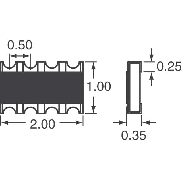 CRA04P08327R0JTD Vishay Dale  Widerstandsnetzwerke, Arrays